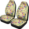 Iris Pattern Print Design IR06 Universal Fit Car Seat Covers-JorJune