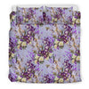 Iris Pattern Print Design IR07 Duvet Cover Bedding Set-JORJUNE.COM