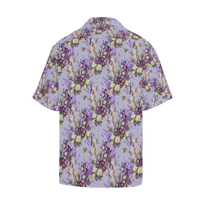 Iris Pattern Print Design IR07 Men Hawaiian Shirt-JorJune