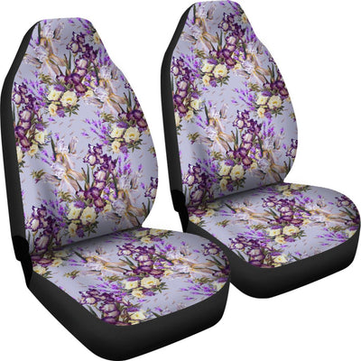 Iris Pattern Print Design IR07 Universal Fit Car Seat Covers-JorJune