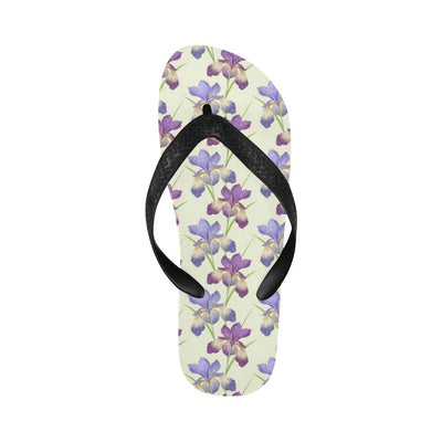 Iris Pattern Print Design IR08 Flip Flops-JorJune