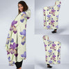 Iris Pattern Print Design IR08 Hooded Blanket-JORJUNE.COM