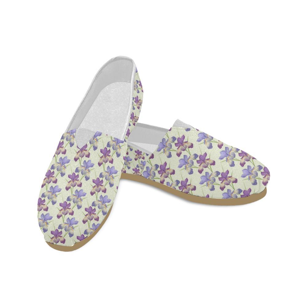 Iris Pattern Print Design IR08 Women Casual Shoes-JorJune.com