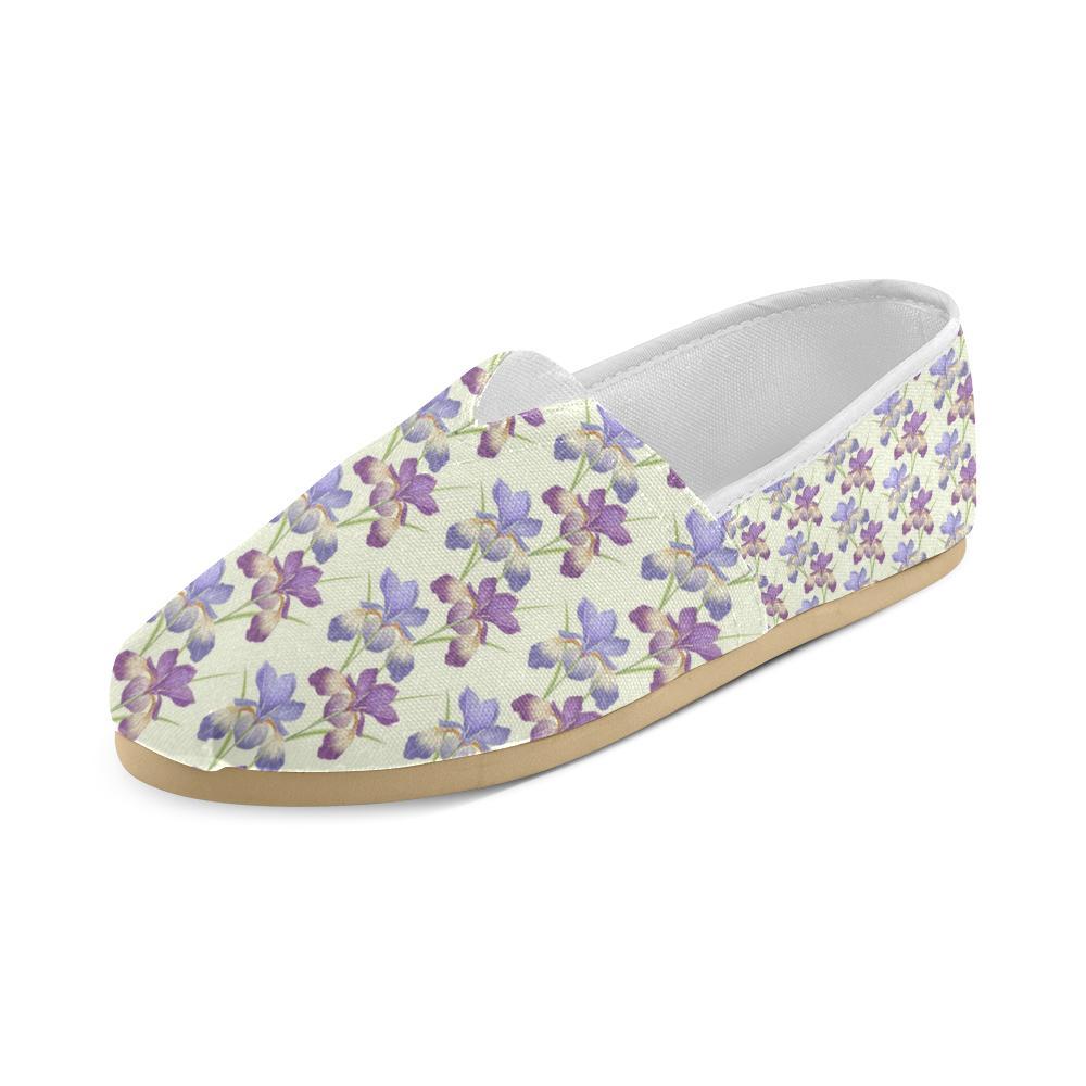 Iris Pattern Print Design IR08 Women Casual Shoes-JorJune.com