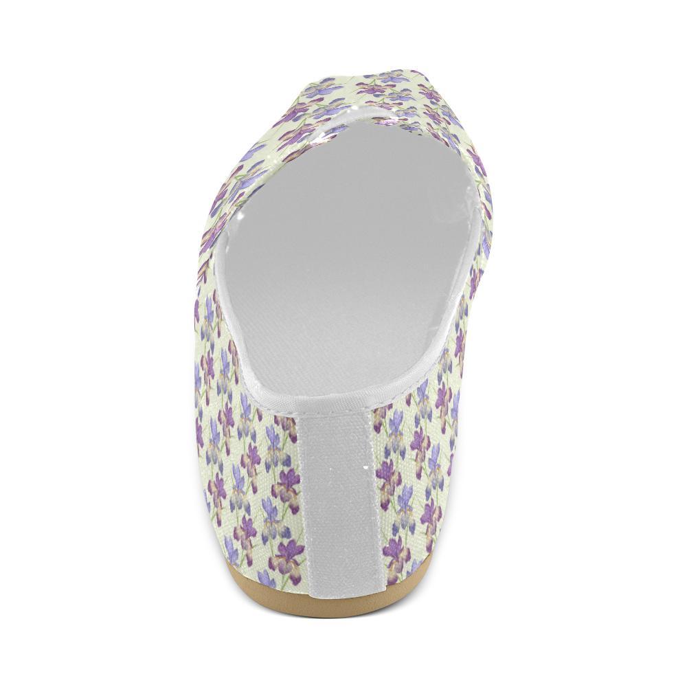 Iris Pattern Print Design IR08 Women Casual Shoes-JorJune.com
