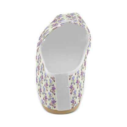 Iris Pattern Print Design IR08 Women Casual Shoes-JorJune.com