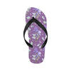 Iris Pattern Print Design IR09 Flip Flops-JorJune