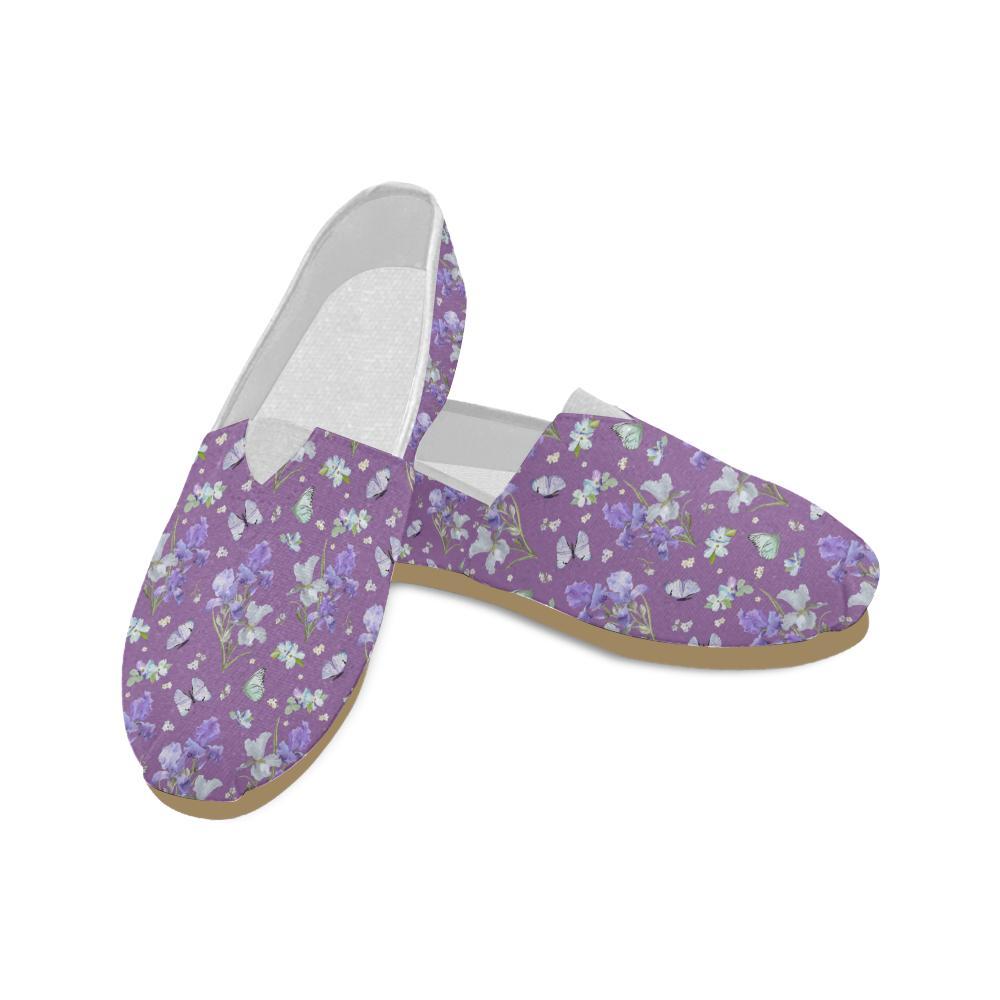 Iris Pattern Print Design IR09 Women Casual Shoes-JorJune.com