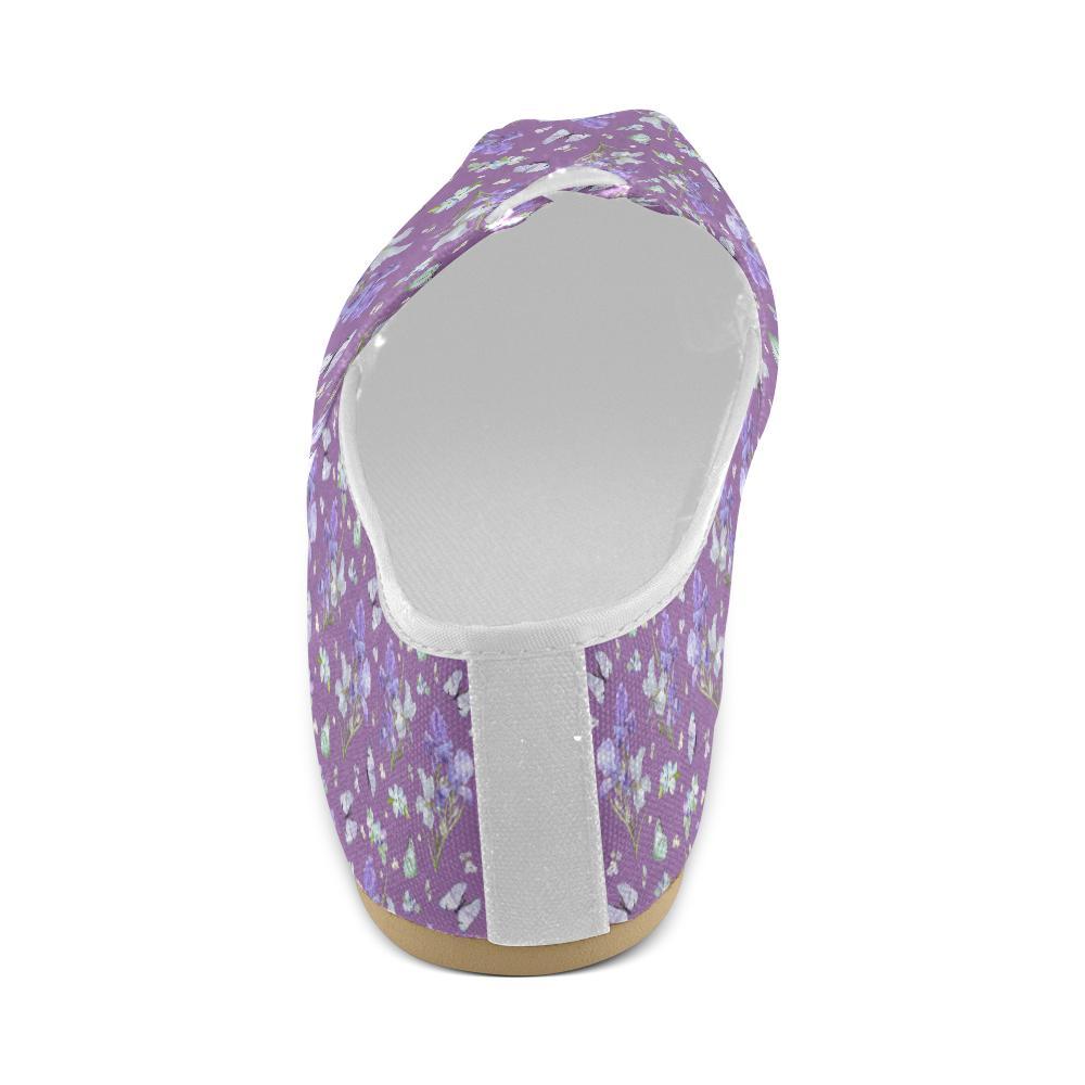 Iris Pattern Print Design IR09 Women Casual Shoes-JorJune.com