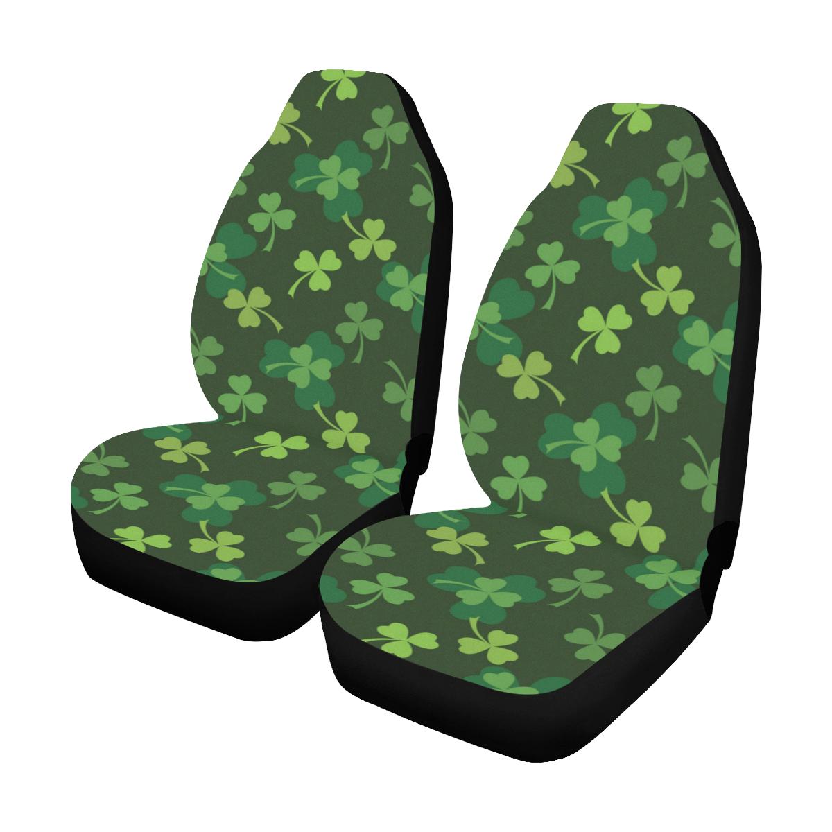 Irish Pattern Print Design 03 Car Seat Covers (Set of 2)-JORJUNE.COM