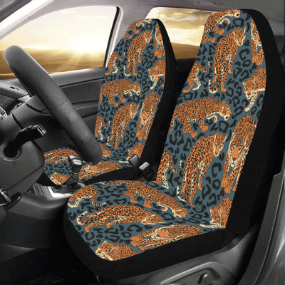 Jaguar Pattern Print Design 04 Car Seat Covers (Set of 2)-JORJUNE.COM