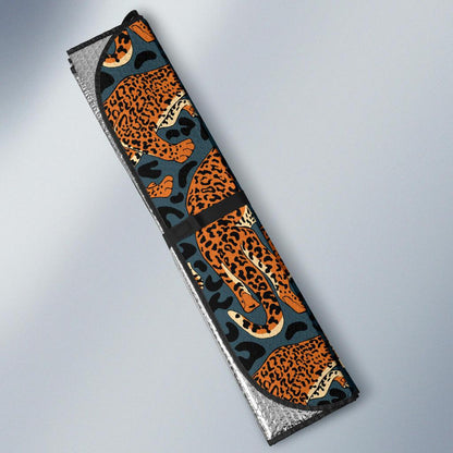 Jaguar Pattern Print Design 04 Car Sun Shades-JORJUNE.COM