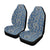 Jean Paisley Pattern Print Design 01 Car Seat Covers (Set of 2)-JORJUNE.COM