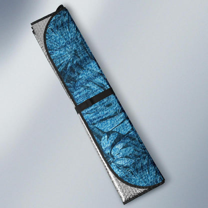 Jean Tropical Pattern Print Design 04 Car Sun Shades-JORJUNE.COM