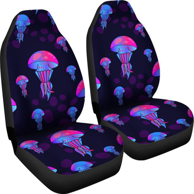 Jellyfish Neon Print Universal Fit Car Seat Covers