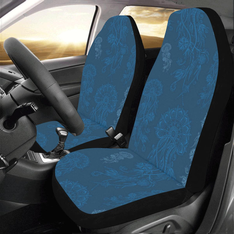 Jellyfish Pattern Print Design 01 Car Seat Covers (Set of 2)-JORJUNE.COM