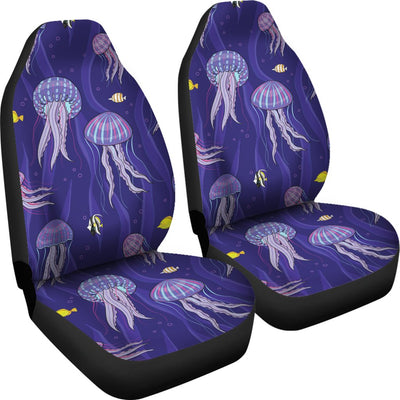 Jellyfish Style Print Universal Fit Car Seat Covers