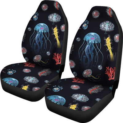 Jellyfish Underwater Print Universal Fit Car Seat Covers