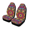 Kaleidoscope Pattern Print Design 01 Car Seat Covers (Set of 2)-JORJUNE.COM