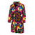 Kaleidoscope Pattern Print Design 02 Men Bathrobe-JORJUNE.COM