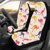 Kangaroos Pattern Print Design 01 Car Seat Covers (Set of 2)-JORJUNE.COM