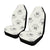 Karate Pattern Print Design 01 Car Seat Covers (Set of 2)-JORJUNE.COM