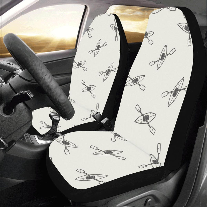 Kayak Pattern Print Design 01 Car Seat Covers (Set of 2)-JORJUNE.COM