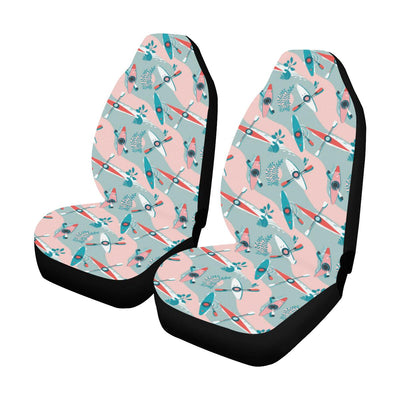 Kayak Pattern Print Design 05 Car Seat Covers (Set of 2)-JORJUNE.COM