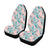 Kayak Pattern Print Design 05 Car Seat Covers (Set of 2)-JORJUNE.COM