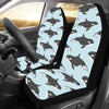 Killer Whale Pattern Print Design 01 Car Seat Covers (Set of 2)-JORJUNE.COM