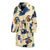 Kingfisher Bird Pattern Print Design 04 Men Bathrobe-JORJUNE.COM