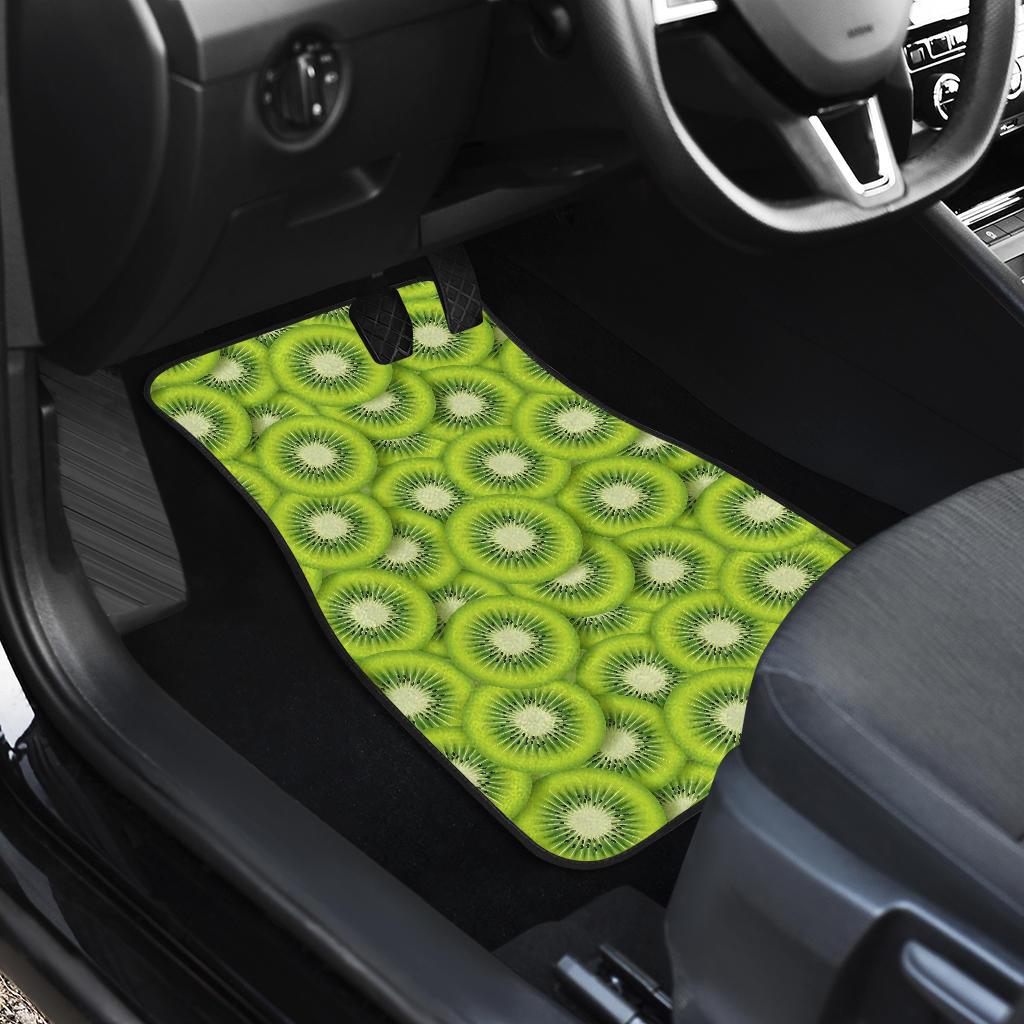 Kiwi Pattern Print Design KW01 Car Floor Mats-JorJune