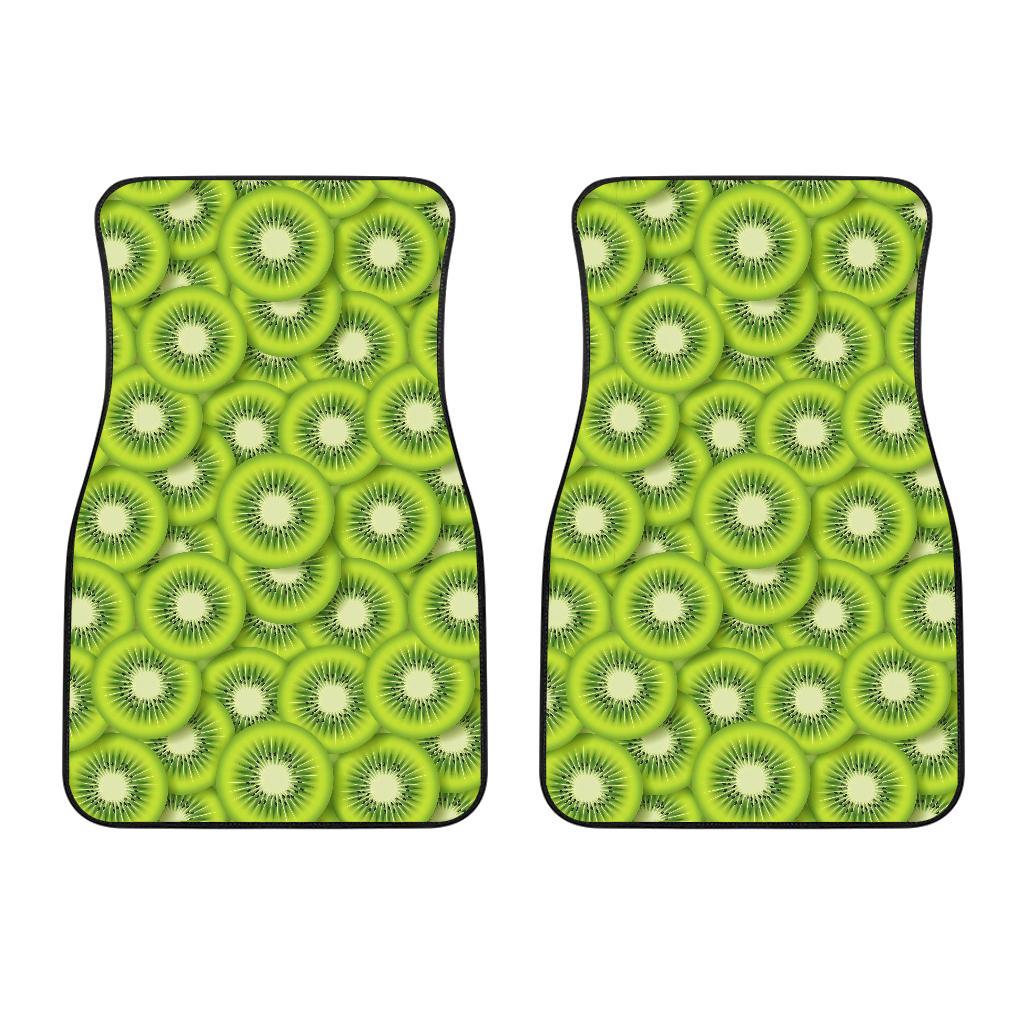 Kiwi Pattern Print Design KW01 Car Floor Mats-JorJune