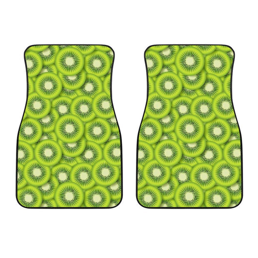 Kiwi Pattern Print Design KW01 Car Floor Mats-JorJune