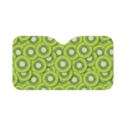 Kiwi Pattern Print Design KW01 Car Sun Shade-JorJune