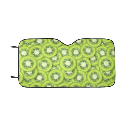 Kiwi Pattern Print Design KW01 Car Sun Shade-JorJune