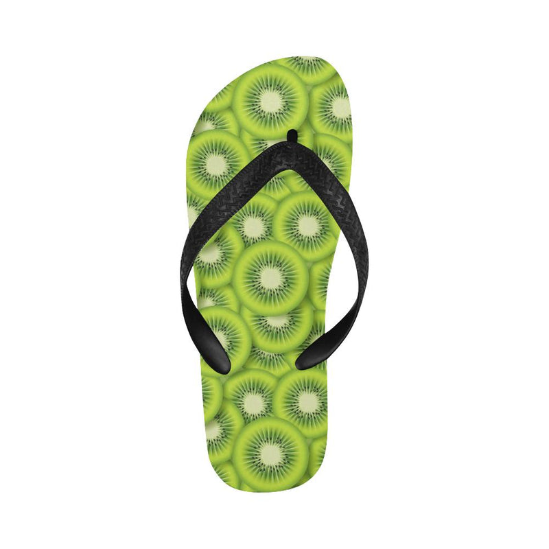 Kiwi Pattern Print Design KW01 Flip Flops-JorJune