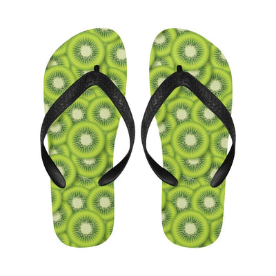 Kiwi Pattern Print Design KW01 Flip Flops-JorJune