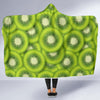 Kiwi Pattern Print Design KW01 Hooded Blanket-JORJUNE.COM