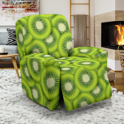 Kiwi Pattern Print Design KW01 Recliner Slipcover-JORJUNE.COM