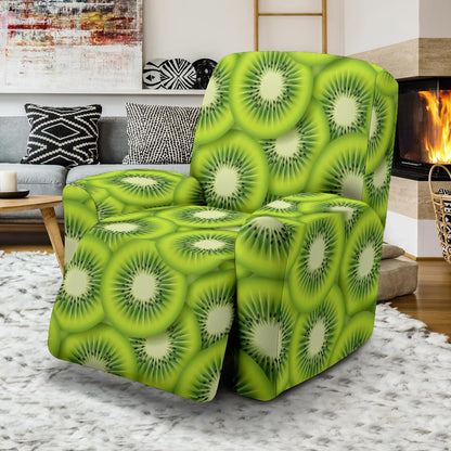Kiwi Pattern Print Design KW01 Recliner Slipcover-JORJUNE.COM