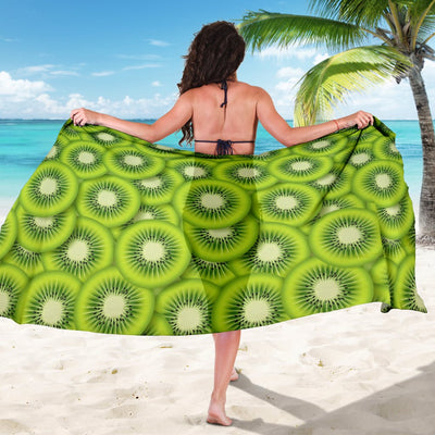 Kiwi Pattern Print Design KW01 Sarong Pareo Wrap