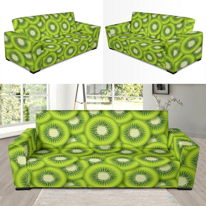 Kiwi Pattern Print Design KW01 Sofa Slipcover-JORJUNE.COM