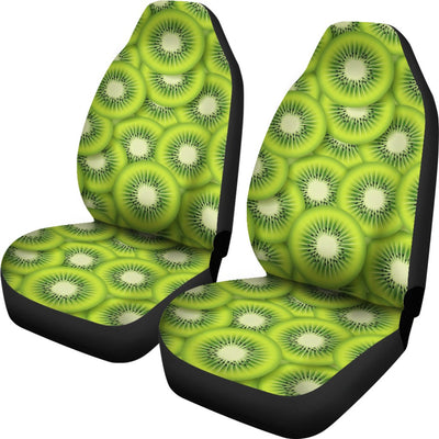 Kiwi Pattern Print Design KW01 Universal Fit Car Seat Covers-JorJune