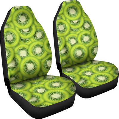 Kiwi Pattern Print Design KW01 Universal Fit Car Seat Covers-JorJune