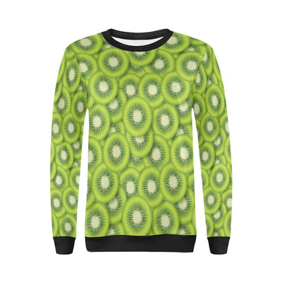 Kiwi Pattern Print Design KW01 Women Long Sleeve Sweatshirt-JorJune
