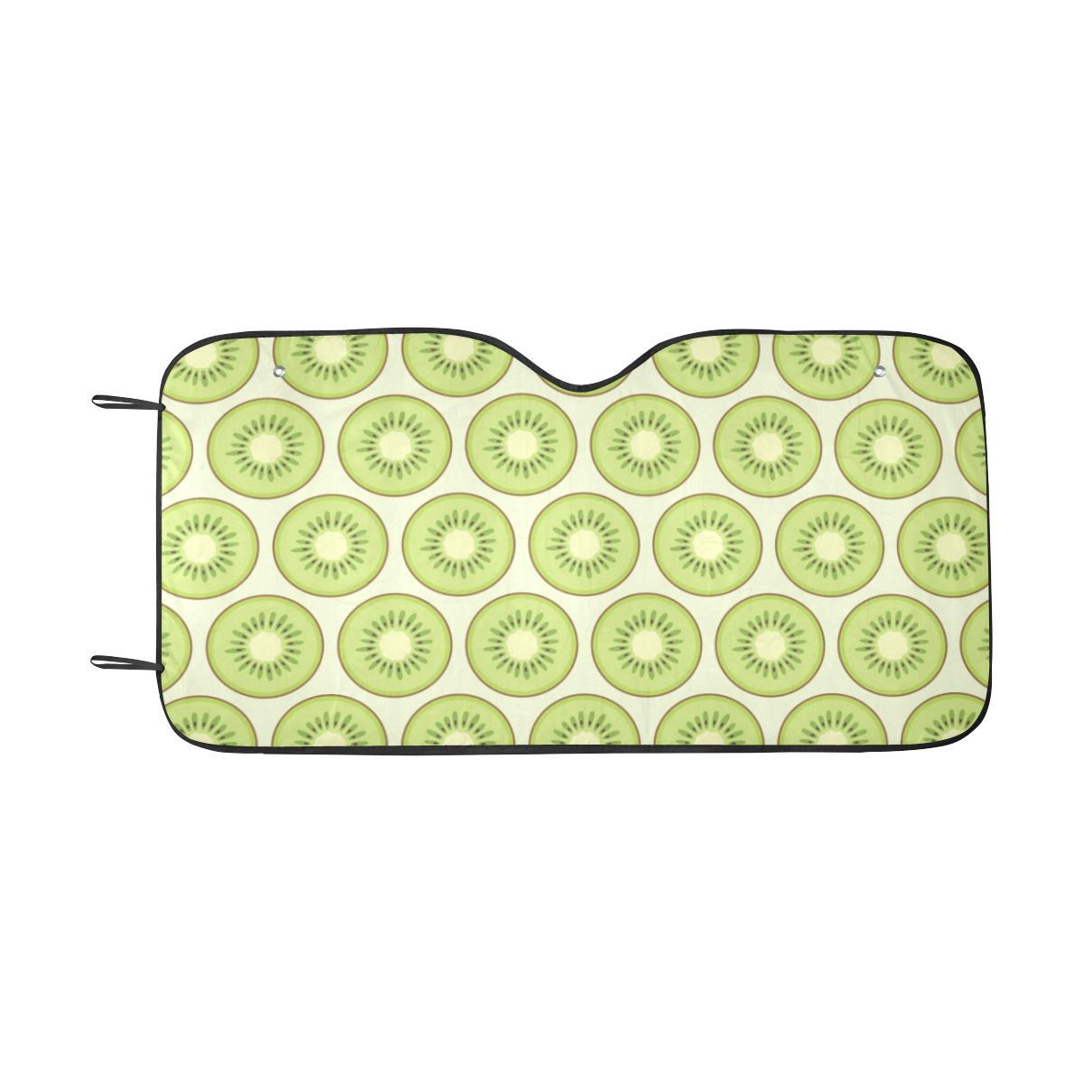Kiwi Pattern Print Design KW02 Car Sun Shade-JorJune