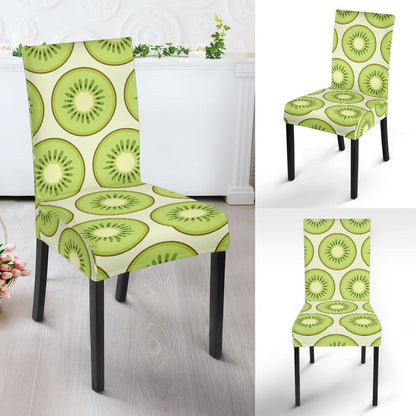 Kiwi Pattern Print Design KW02 Dining Chair Slipcover-JORJUNE.COM