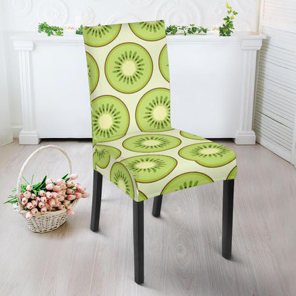 Kiwi Pattern Print Design KW02 Dining Chair Slipcover-JORJUNE.COM