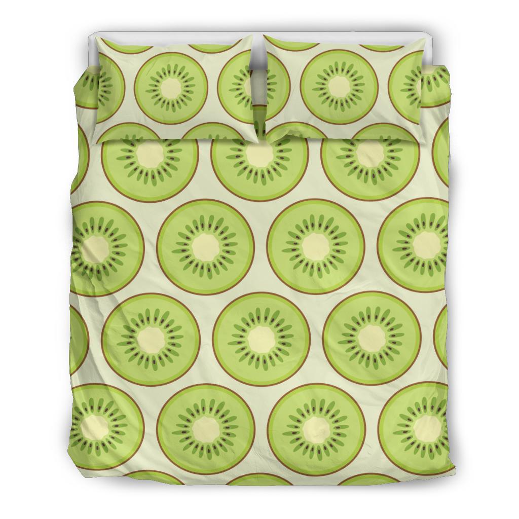 Kiwi Pattern Print Design KW02 Duvet Cover Bedding Set-JORJUNE.COM